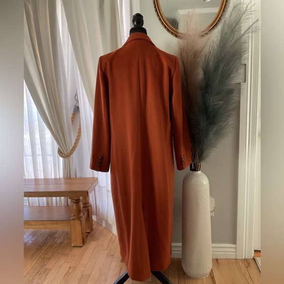 Alex Marie Rust Orange Coat - Picture 5 of 11